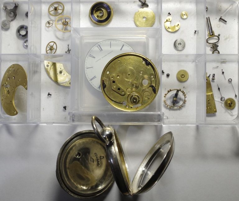 U.S. Watch Company, Marion, Pocket Watch Repair